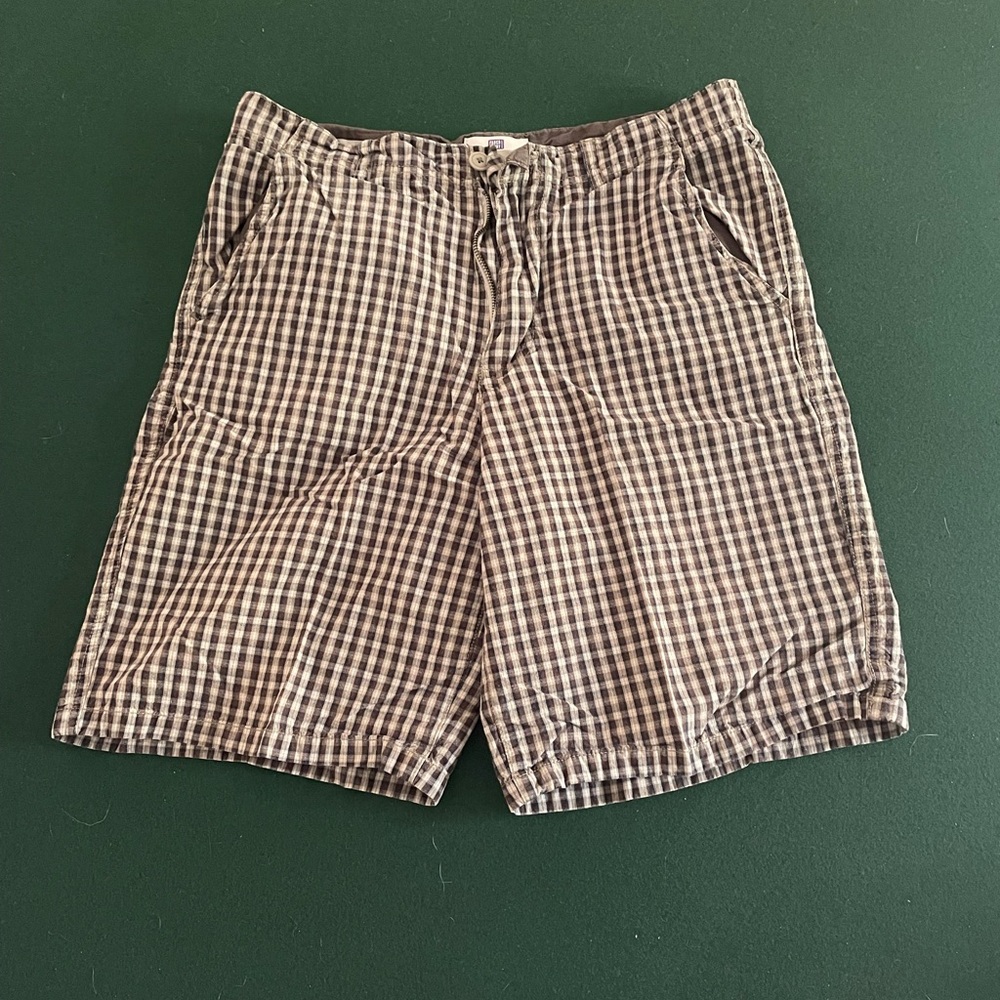 Checked Faded Glory Shorts